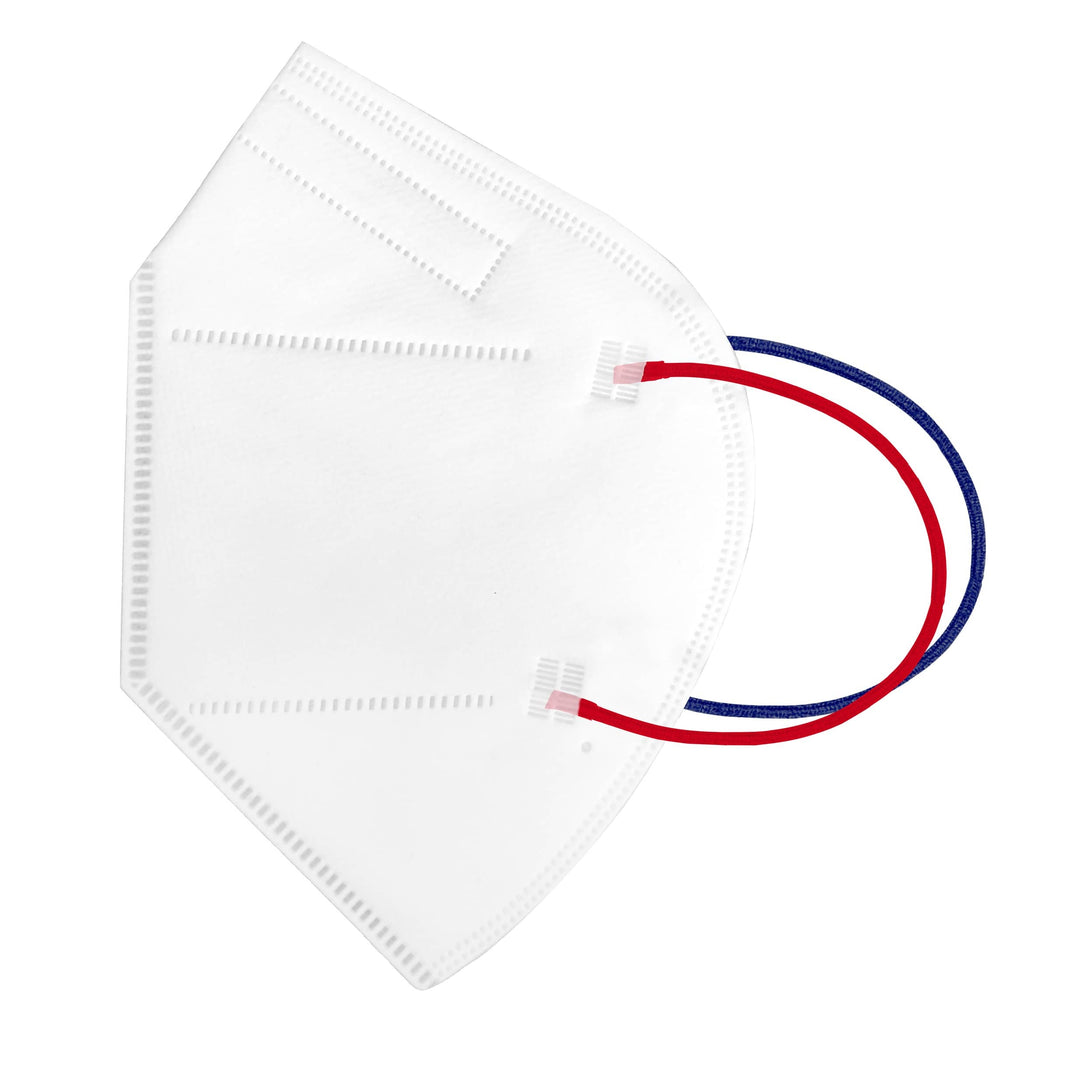 KGREEN - Masque FFP2 noir homologué CE 0161 Fabriqué en Europe. 20 pièces de masques de protection à 5 couches. HH Emballé séparément