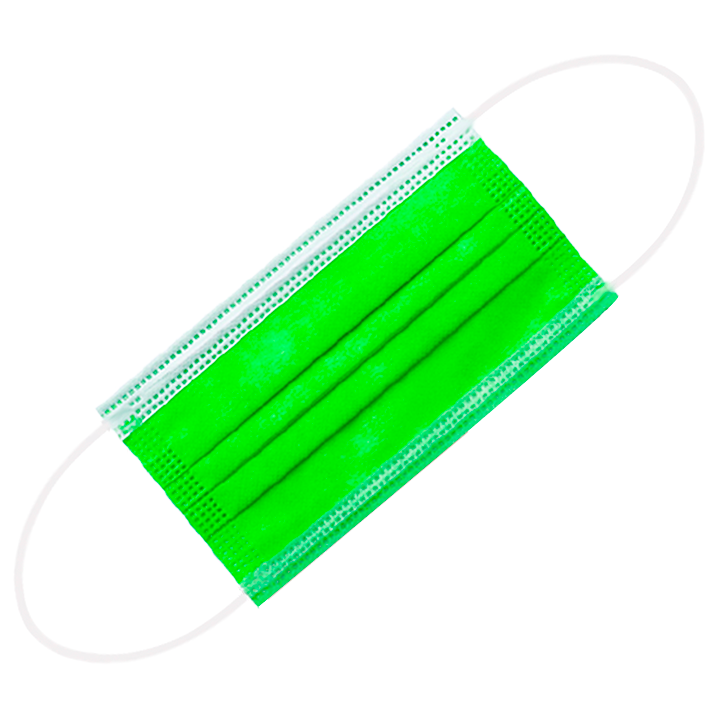 Masque Chirurgical - Vert Fluo